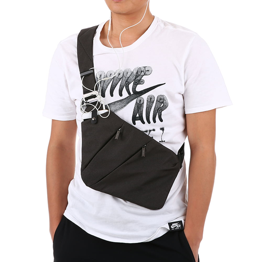Lixada Sling Backpack Chest Bag Lightweight Outdoor Sport Travel Hiking Anti Theft Crossbody Shoulder Pack Bag Daypack 