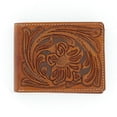 thumbnail image 1 of Nocona Portefeuille Pliable à Motif Floral, Marron, 1 of 5