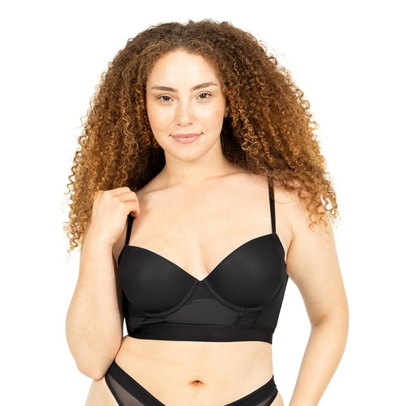 Parade Pushup Mesh Bustier, Sizes XS to 3XL