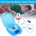thumbnail image 2 of XIRQI 2026 New 2Pcs Stop Snoring Mouthpiece Sleep Apnea Guard Bruxism Anti Snore Teeth Grinding Pure Grind Aid Tray for Home,Travel,Bedroom, 2 of 4