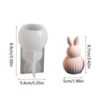thumbnail image 4 of DIY Easter Rabbit Silicone Mold, High-Quality, Multi-Purpose, for Making Decorations, Easy to Operate, 4 of 5