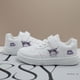 thumbnail image 1 of Zapatos de cuero azul canela perro niñas lindos zapatos blancos para niños 2025 otoño zapatillas nuevas zapatillas, 1 of 5