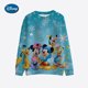 thumbnail image 3 of Nueva sudadera de manga larga informal con cuello redondo para mujer de Y2K Merry Christmas Disney Mickey y Minnie Otoño Harajuku 2022, 3 of 5