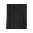 thumbnail image 3 of WNFJR Shower Curtain 72x72 Inch, 3D Embossed Textured Waffle Fabric Shower Curtains, Water Repellent, Machine Washable(Black), 3 of 7