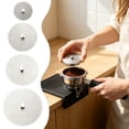 thumbnail image 2 of Stainless Steel Moka Pot Filter Screen Basket, Coffee Powder Press Plate & Funnel Insert Replacement, Espresso Machine Accessory for Stovetop Moka Pots, Home Brewing, Office, and Café Use - 2.4", 2 of 8