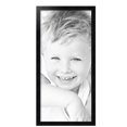 thumbnail image 2 of ArtToFrames 16" x 34" Black Stain Picture Frame, 16x34 inch Black Wood Poster Frame (WOM-4088), Pack, 2 of 8