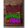 thumbnail image 3 of Spooky Vibes T-Shirt Men -Image by Shutterstock, Male 3X-Large, 3 of 4
