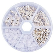 WORALLYMY 260pcs Earring Backs Replacements Set Hypoallergenic Jewelry Making Ear Studs Stoppers Clutch Earring Backs