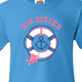 thumbnail image 4 of Inktastic Nautical Big Sister Youth T-Shirt, 4 of 5