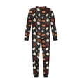 thumbnail image 5 of HTHLVMD Ghost Pumpkin Pajamas, Family Matching Sleep Set, Halloween Loungewear, Long Sleeve Home Pjs, Holiday Sleepwear, Christmas Halloween Pajamas for Family, Holiday Pjs Matching Sets, L, 5 of 6