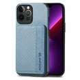 thumbnail image 1 of K-Lion for iPhone 14 Pro Max Wallet Case Stylish Weaving Pattern with RFID Blocking Card Slots Kickstand Function Magnetic Shockproof Protective Purse Case for iPhone 14 Pro Max,Blue, 1 of 8