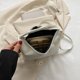 thumbnail image 2 of Bolso Bandolera Btafrte Cuero PU Casual Gran Capacidad Blanco, 2 of 9