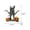 B, variant on 2026 Halloween Indooor Decoration Halloween Resin Decorations Set Cute Pumpkin House Spooky Tree Stump Figurines With Ghost Halloween Tabletop Centerpiece Ornaments For