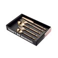 thumbnail image 2 of TOV Furniture 20-Piece Stainless Steel Flatware Set in Rose Gold, 2 of 8