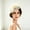 Ivory white, variant on Layered Net Fascinator Hat with Pearl & Feather Ornament for Derby Wedding Cocktail Tea Party Occasion Accessory