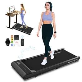 FYC Folding Treadmill, 300LBS Capacity, 2-in-1 Design, LED
