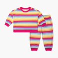 thumbnail image 3 of Paris Hilton x Monica + Andy Organic Cotton Sporty Sweatsuit Set, Sizes 12-18M-5T, 3 of 5