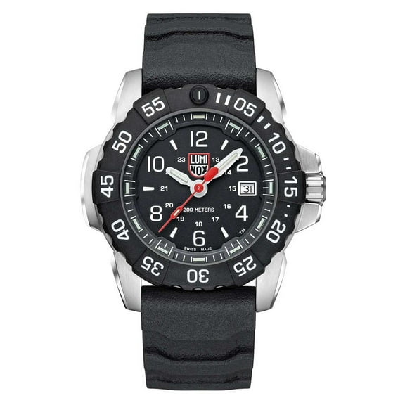 Luminox XS.3251.CB Men's Navy Seal Black Dial Swiss Quartz Watch