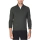 thumbnail image 1 of Nautica Mens Quarter-Zip Knit Sweater, Verde, Grande Nautica Tejer, 1 of 1