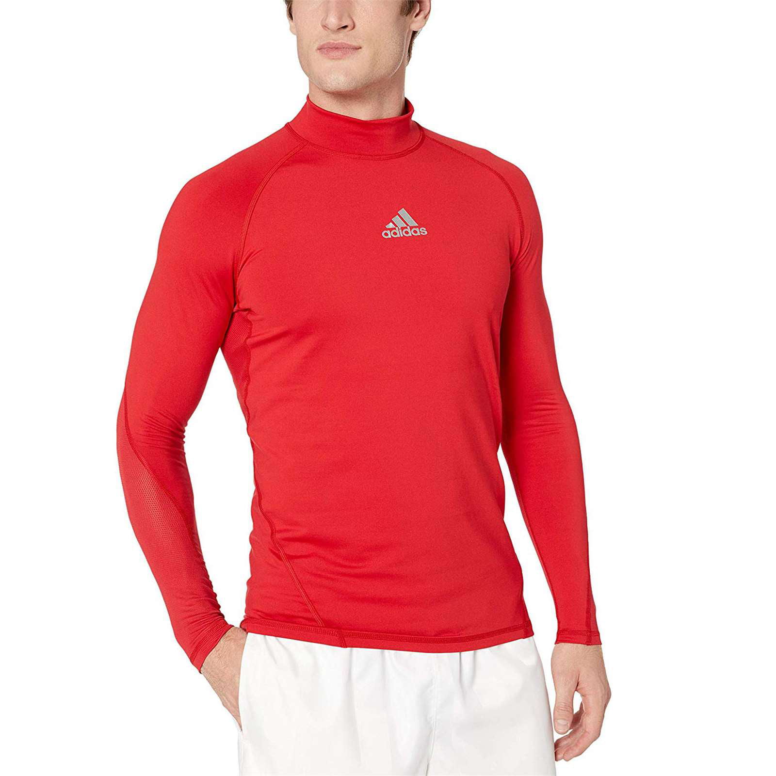 Adidas - Adidas Mens Athletic Alphaskin Sport Long Sleeve Climawarm T ...