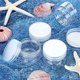 thumbnail image 5 of Tarro de crema facial DIY soportes de embalaje soporte de almacenamiento transparente sellado con tapa envase cosmético de plástico para salón Almacenamiento y organización del hogar Tipo 3 Matsuzay HA062036-03, 5 of 6