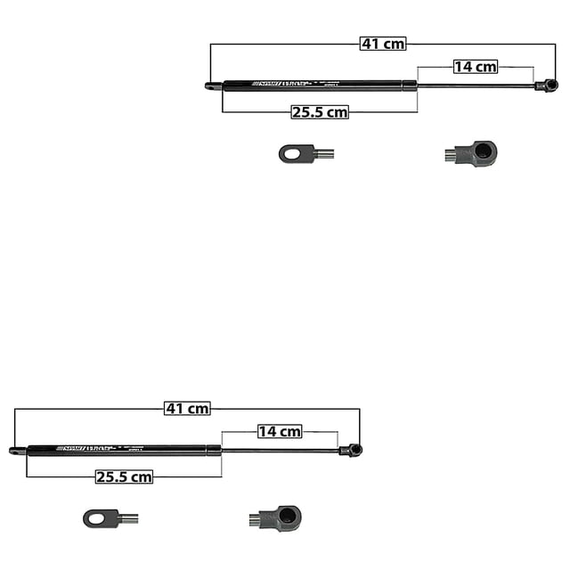 Amortiguadores Para Vidrio Qx56 2004 A 2010 Infiniti SPART .