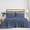 Mediterran Blue, variant on MEERA BEDDING & UNIFORMS Bamboo Bed Sheet with or without Fitted Sheet/ Moisture Wicking, Cooling, Breathable-Queen Size Bed Sheet
