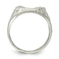 thumbnail image 4 of 925 Sterling Silver Polished Horseshoe Ring Size 12 Jewelry Gifts for Women - 5.4 Grams, 4 of 6