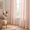 Dusty Pink-52"W x 63"L (Pack of 2), variant on Black Sheer Curtafor Small Window Bedroom 63 Inch Length 2 Panels Pom Tufted Design Boho Modern Chic Semi Room Tab Rod Pocket 52x6