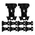 thumbnail image 1 of PENIKOKO 10Pcs Electric Fence Insulator Screw Socket Black ABS Supportive Function Installations, 1 of 7