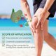 thumbnail image 4 of 36x Knee Pain Relief Patch Wormwood Moxa Hot Moxibustion Patch Self Heating Patch 12pcs/bag, 4 of 5