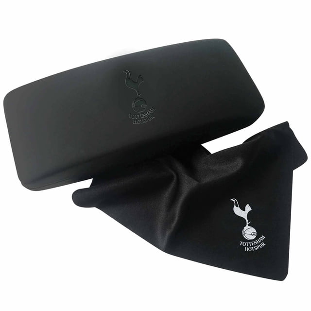 Tottenham Hotspur FC - Estuche para Gafas Diseño Escudo (Negro)