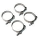 thumbnail image 4 of Scienceny 4 unids/set 57-116mm tipo T abrazadera de manguera fuerte tubo de acero inoxidable abrazadera redonda barco coche Tractor Clip de tubo Vehículos, repuestos y accesorios Mis plata 57-65MM, 4 of 6