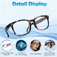 thumbnail image 2 of Smart Glasses Bluetooth Audio Glasses with Dual Stereo Speakers, Physically-Changing Lenses, Open Ear Music &HD Calling, Translation in 164 languages, video translation and meeting notes, 2 of 9