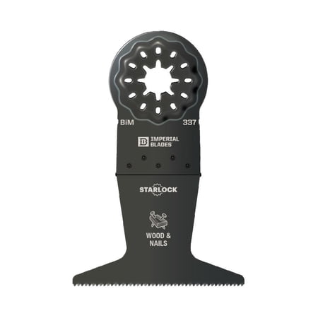 UPC: 0819846018069 | Imperial Blades Starlock 2-1/2In Standard Wood And Nails Blade 1Pc