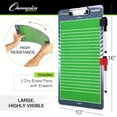 thumbnail image 3 of Portapapeles de borrado en seco Champion Sports Coaching Football, 10 x 16, 3 of 6