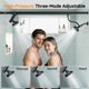 thumbnail image 5 of Cabezal de ducha doble para dos personas sistema de ducha doble para parejas acero inoxidable 304 más grueso alta presión ajustable, 5 of 7