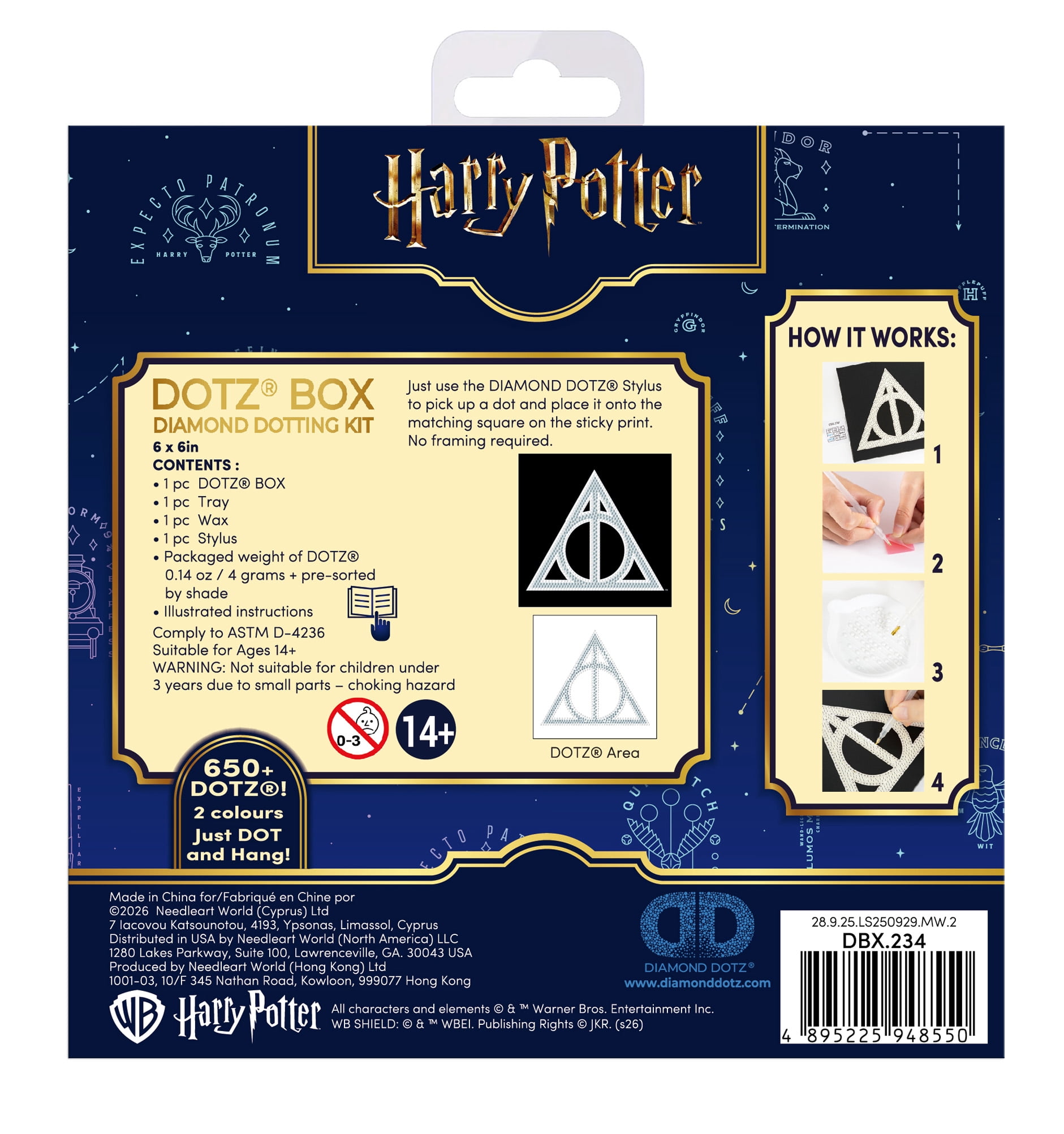 ハリーポッター　premium print DIAMOND DOTZ® Harry Potter Platform 9 3/4 Special Edition DOTZ