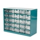 thumbnail image 1 of Caja de almacenamiento de piezas con 25 cajones, caja de componentes de clasificación, gabinete de almacenamiento de herramientas Verde, 1 of 8