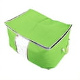 thumbnail image 3 of Contenedor Plegable Organizador De Ropa ANGGREK Caja De Almacenamiento A Prueba De Polvo Verde 60x42x36cm, 3 of 3