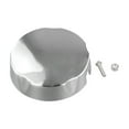 thumbnail image 1 of Bathtub Rotating Knob Bath Control Knob Chrome-plated Plastic Overflow Cover Home Plumbing Fixtures Classic Round Shape, 1 of 9