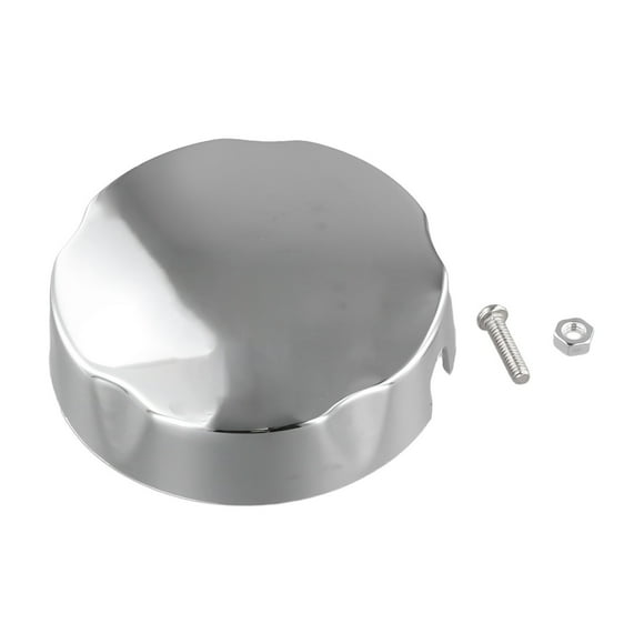 Bathtub Rotating Knob Bath Control Knob Chrome-plated Plastic Overflow Cover Home Plumbing Fixtures Classic Round Shape