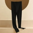 thumbnail image 4 of Cavosen Women’s Leggings Cotton Seamless High Waisted Full Length Pants Solid Butt Lifting Pants Buttery Soft Stretch Lightweight Workout Pants, 4 of 4