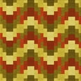 thumbnail image 1 of Ahgly Company Indoor Square Patterned Mahogany Brown Area Rugs, 7' Square, 1 of 6