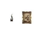 thumbnail image 1 of Escultura abstracta de fuego,Estatua de arte abstracto,adorno para decoración del hogar,Escultura de fuego moderna,coleccionable,regalo,Marco de fotos,Marco de fotos ornamentado,marco barroco, 1 of 8