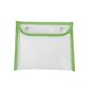 thumbnail image 2 of Estuche de lápices de gran capacidad sencillo, bolsa de papelería transparente, bolsa de almacenamiento impermeable multifunción, bolsa portátil a presión, bolsillo de papelería P VC, 2 of 6