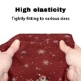thumbnail image 7 of HELLHERO Christmas Snowman and Snowflakes Seat Back Cover Anti-Slip Design Walking Aid Seat Back Cover Secure Fit Ideal for Travel Use, 7 of 7