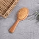 thumbnail image 1 of Peine de bambú para masaje, de mano, que ahorra trabajo, con cabeza redonda, dientes de bambú que no dañan el cabello, peine de goma con cojín de aire para el hogar para cabello largo de mujer, regalo, 1 of 6