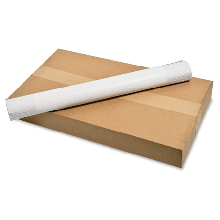 MasterVision Super Value Reposisitionable Easel Pad Roll 2 Pack, 30 sheet, 25" X 30", White