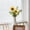 C, variant on 1 Pack Artificial Sunflower Bouquet, 3 Head Faux Silk Sunflowers for Vase Centerpiece Wedding Home Table Decor 38cm, Clearance Yellow